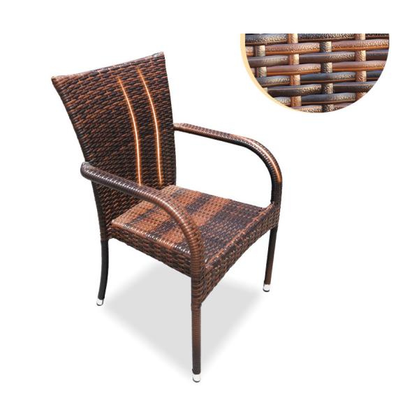 Grey 6 Seater Outdoor Dining Set Table Rectangular Desk Villa Courtyard Rattan