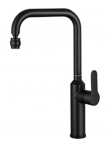 Quality Chrome Black Stainless Steel Kitchen Faucet Movable Tap For Kitchen for sale