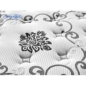12 Inch Pillow Top Full Size Pocket Spring Mattress Fire Retardant