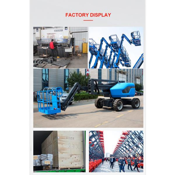 High Quality Hydraulic Lift Table Self Propelled Lifting Platform Telescopic Boom Lift Aerial Work Platform