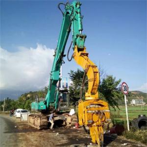 HITACHI KOMATSU Excavator Mounted Pile Driver Multipurpose Sturdy