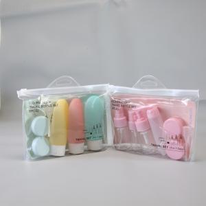 Multi Purpose Zipper Cosmetic Plastic Bag Lightweight Transparent Waterproof