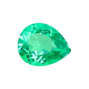 Synthetic Lab Grown Emerald Gemstone VVS All Size Shapes Customized