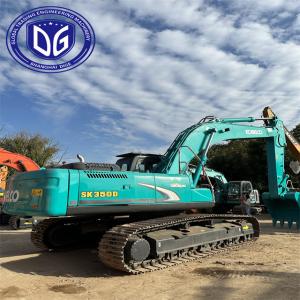 SK350 Used 35Ton Kobelco Large Crawler Excavator Construction Equipment