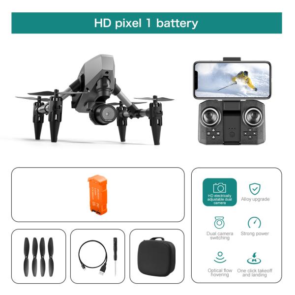 HUGTEC XD1 4k Camera Folding Mini Drone Pro Dual Headless Mode 45 mins Charging Time for Incredible Performance