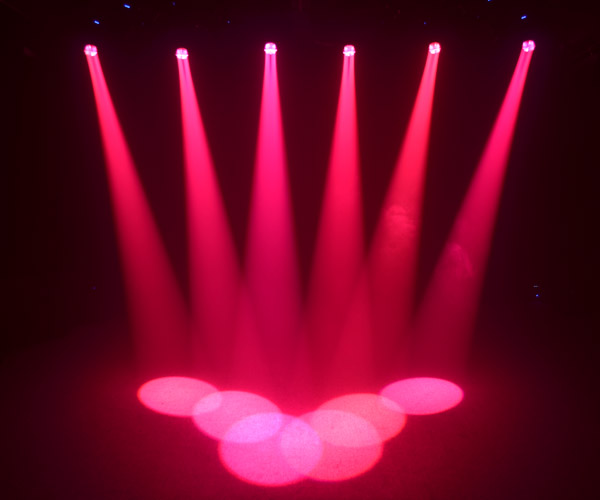 Stage Pro Lighting 50 Luminus 90W LED Beam Moving Head 12 DMX Channel Disco Lighting