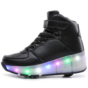 Heely's Roller Shoes Roller Skate Shoes Led Light Up Glowing Sneakers