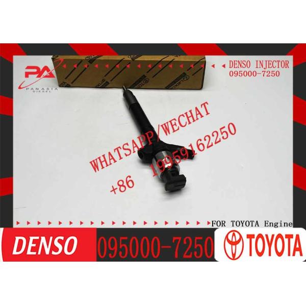 2AD-FTV Auto Engine Parts Injector 095000-7250 Diesel Fuel Nozzles Injector 095000 7250 0950007250 for Toyota Avensis