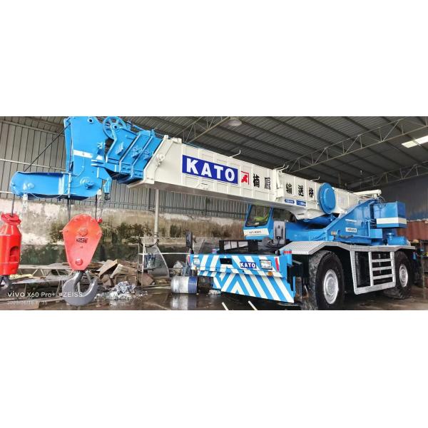 2000 Model Used Rough Terrain Cranes KATO KR450A User Friendly Design