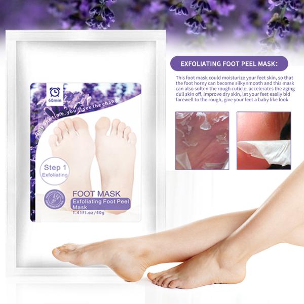 dry peeling , foot mask,Whitening and moisturizing foot peel mask
