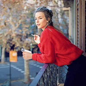 Square EVA Portable Tobacco Cigarette Pouch Ashtray ECO Friendly