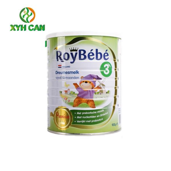 5 Liter Tin Gift Box Children Milk Tin Can Packaging Customized Size