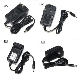 12V 2A Power Supply Adapter for CCTV Camera with 5.5mm DC Jack