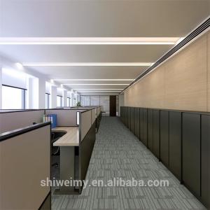 High quality textiles carpet tile with multi level loop pile