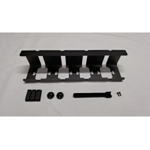Metal Cast Iron Under Desk Cable Management Tray Pack of 2 for Neat Cord Storage