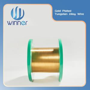 High Performance Ultra Fine Gold Plated Tungsten Wire for Precision Electronics