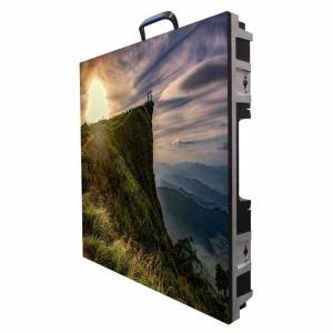 China Fast Assembly Led Outdoor Advertising Signs 3.91mm Excellent Color Consistency on sale