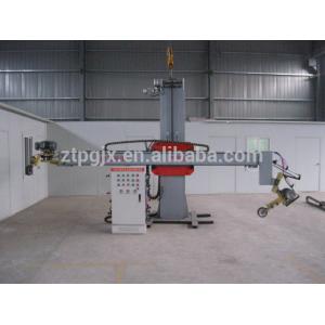 tank and dish end polishing machine for stainless steel