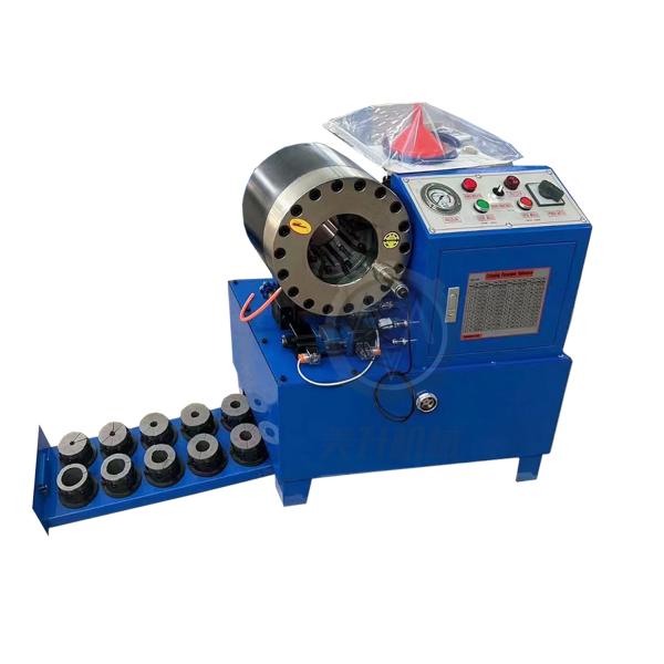 Buy Industrial Hydraulic Hose Crimping Machine 3 8 Hydraulic Hose Crimper at wholesale prices