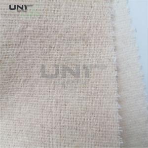 Woven Shrink Resistant Necktie Interlining Fusible Adhesive Wool Interlining