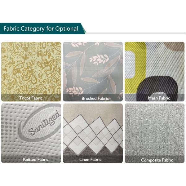 Bed Border Waterproof Mattress Fabric Heavyweight 100% Polyester