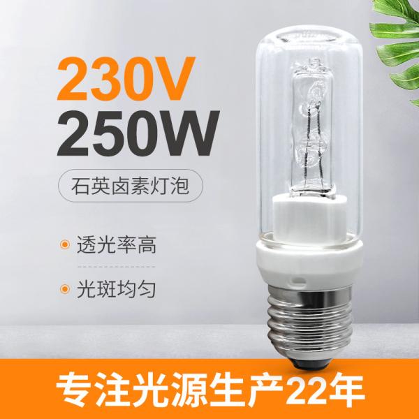 Buy 250 Watt Quartz Bulb Halogen E27 250w Dimmbar 230V Halolux at wholesale prices