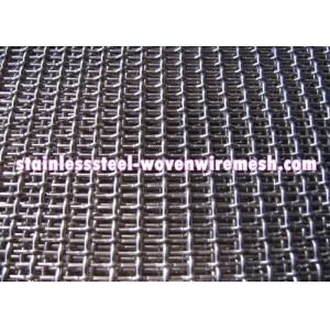 Locked Bending Decorative Metal Screen Mesh , Crimped Wire Fence For Cabinets