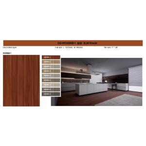 0.5mm SPC Luxury Vinyl Flooring UV Protected ELM Shade Burlywood Wood Grain GKBM