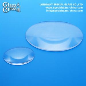 Customized Optical Pyrex Glass Lens Flashlight Glass Lens High Precision