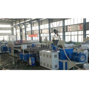 Double Screw WPC Steamship Board Production Line , WPC PVC Construction Board