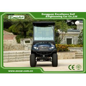 White / Black Electric Golf Cart For Hunting , Max. forward speed 45km/