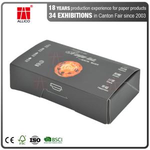 90gsm-250gsm Cupcake Food Packaging Gift Boxes F Flute For Bakery Shop