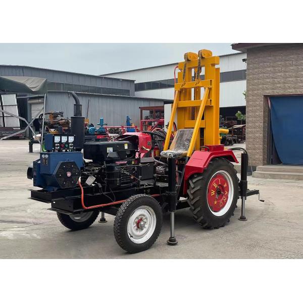 4000*1600*2680 Water Well Drilling Rig Machine 2.5Km/h Movement Speed Optional Color