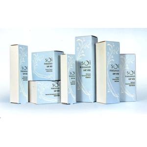Fade Resistant Cosmetics Printing CMYK Foil Stamped Boxes Wholesale
