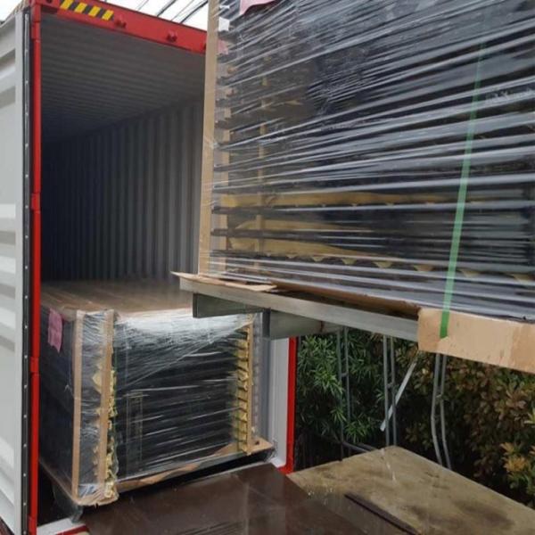 Tubular Security Garriso Fencing Panels 45mm rails upright 25mm