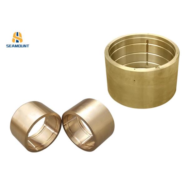 Oilite Lubricating Sintered Bronze Bushing Crusher Parts High Load Capacity