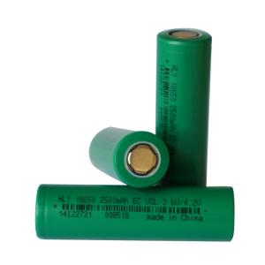 Lithium Ion 18650 2500mAh Battery For Electric Power Systems