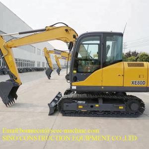 X Frame 7120mm 8 Ton Hydraulic Crawler Excavator