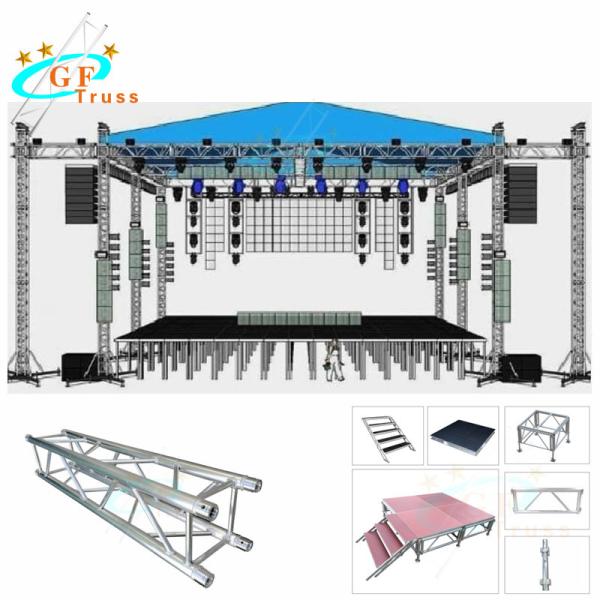 Buy Customized Indoor Spigot Bolt Aluminum Roof Truss at wholesale prices