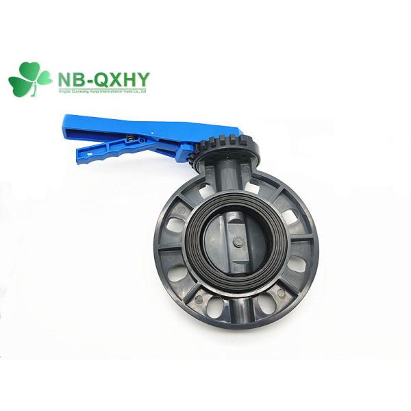 Plastic PVC/UPVC Butterfly Valve Normal Valve Stem 100% Material for Water Supply