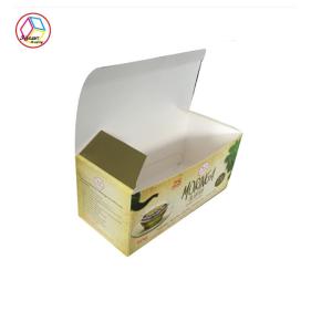 Recycled Craft Paper Gift Box / Safe Cardboard Food Packaging Boxes