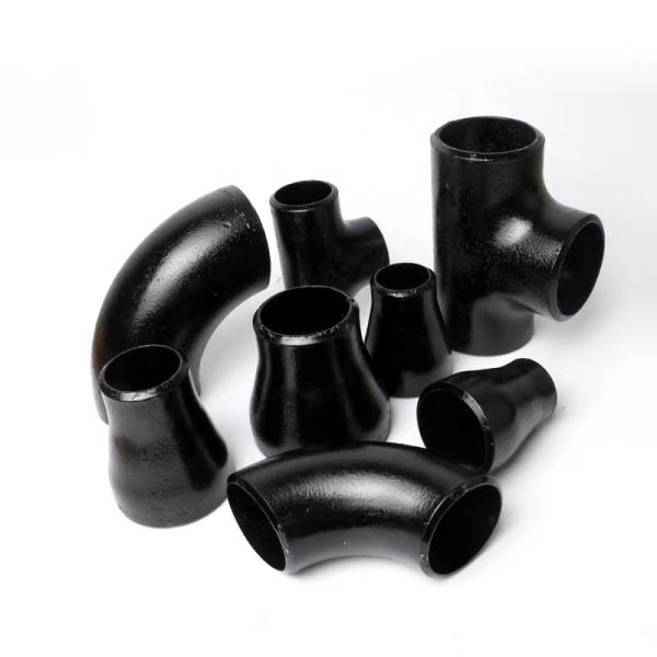 Buy Pipe elbow tee reducer cap flange ms carbon steel fitting at wholesale prices