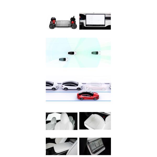 Tesla Model Y Electric Car 4964*1850*1443mm Length Width Height for Chinese Market