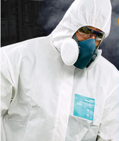 Buy Work Safety Disposable Protective Suit Waterproof Disposable Coveralls at wholesale prices