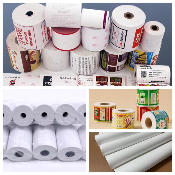 70gram 75gram Printable White Jumbo Roll Thermal Paper With 795mm 800mm 70gram 75gram Printable White Jumbo Roll Thermal Paper With 795mm 800mm