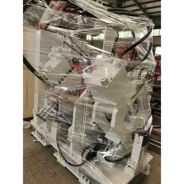 High speed CNC Angle Punching Machine Line with Single Blade Cutting Model