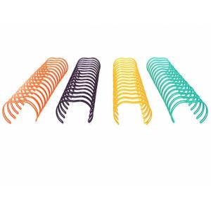 Electroplated Steel Double Loop Wire O For Calendar Binding