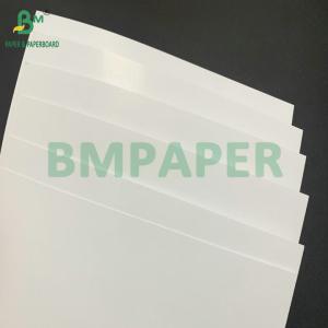 Chromo 75gsm 85gsm C1S Glossy Paper For Label Stock In Roll Width