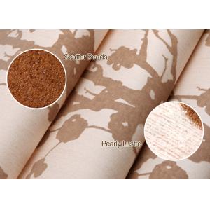 Floral Pattern Luxury Non Woven Wallcovering Modern Lounge Wallpaper