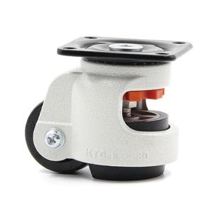 nylon6 adjustable Retractable Leveling Casters 340kg For Testing Equipment